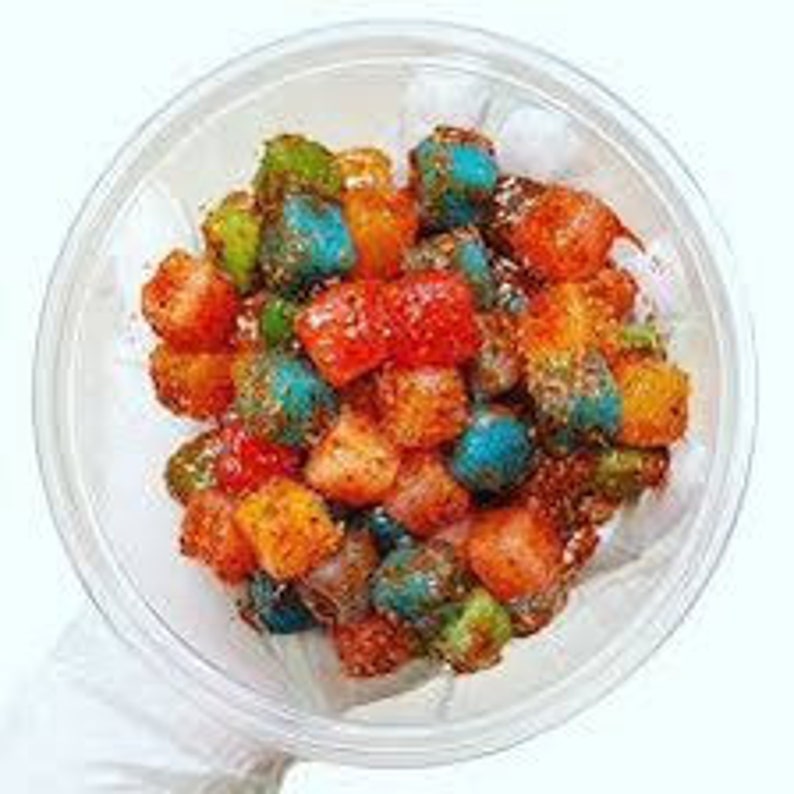 Spicy Warhead Cubes Gummies / Chamoy Tajin Covered Spicy Etsy