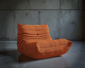 Minimalist Lounge Chair: Togo Inspired Accent Seating