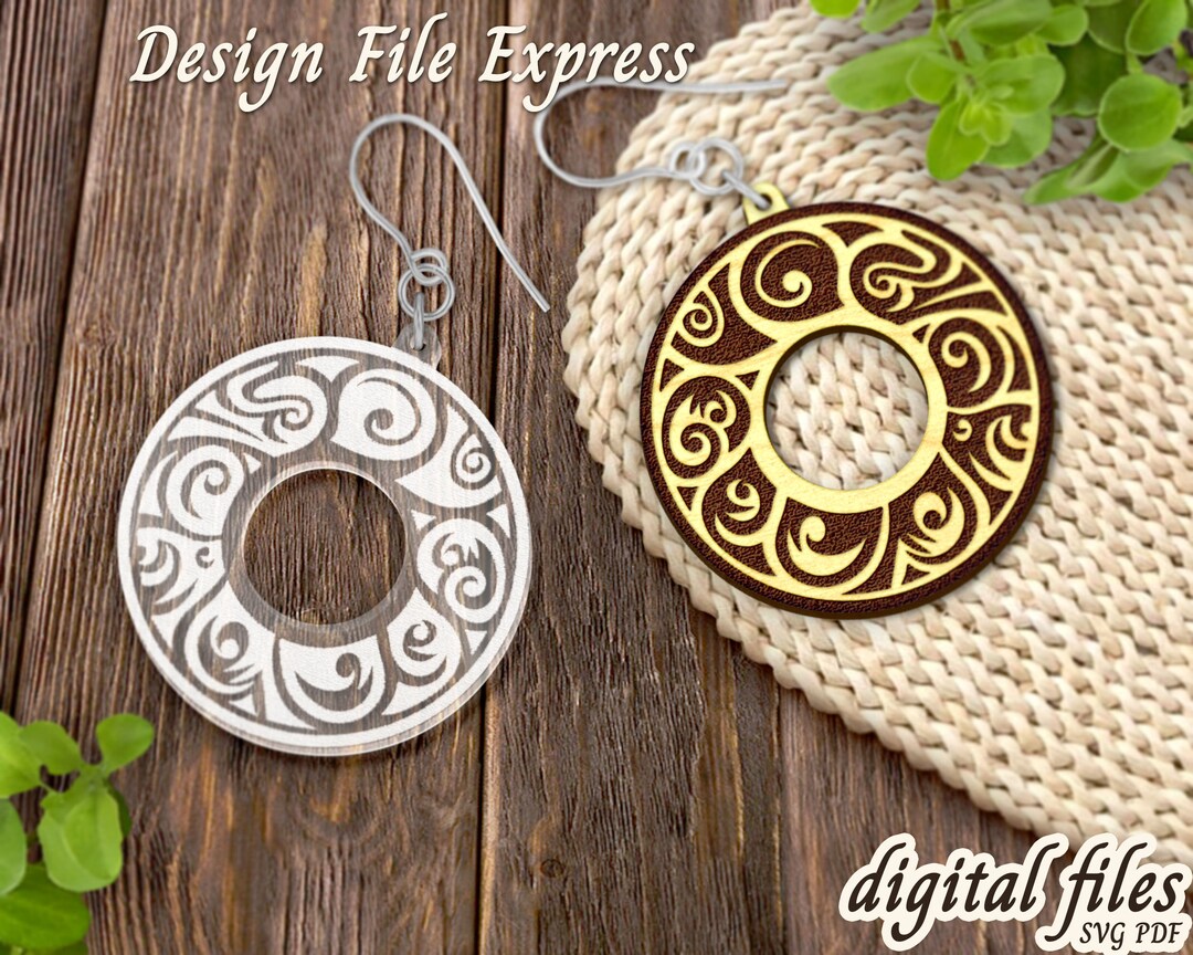 OSALADI 50 Stück Holz Ohrring Anhänger - DIY Material Für Schmuckherstellung