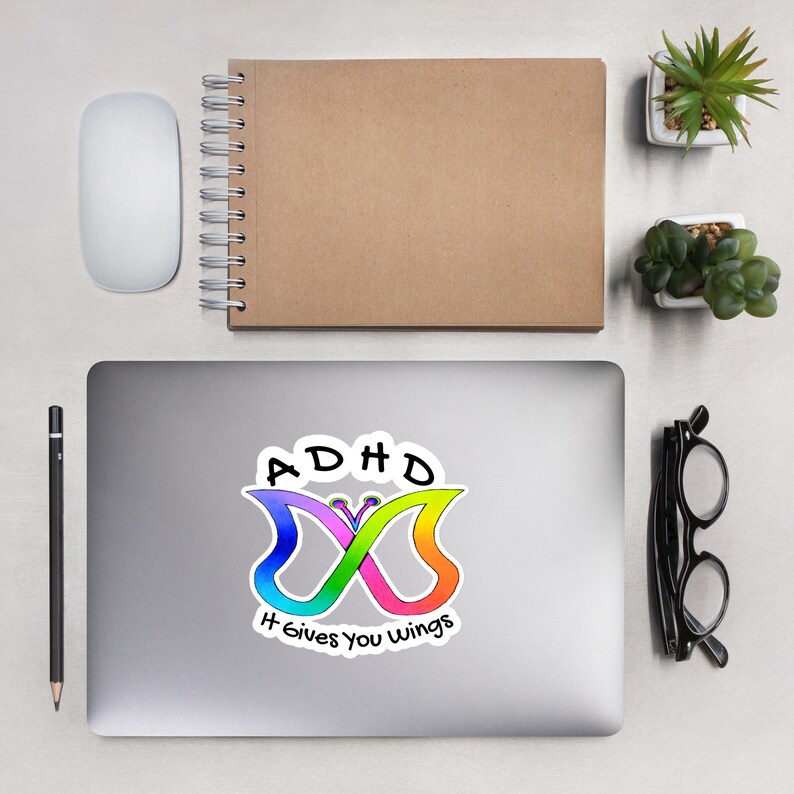 Fun Adhd Sticker Funny ADHD Stickers - ADHD Stickers - Vinyl Sticker ADHD Infinity ...
