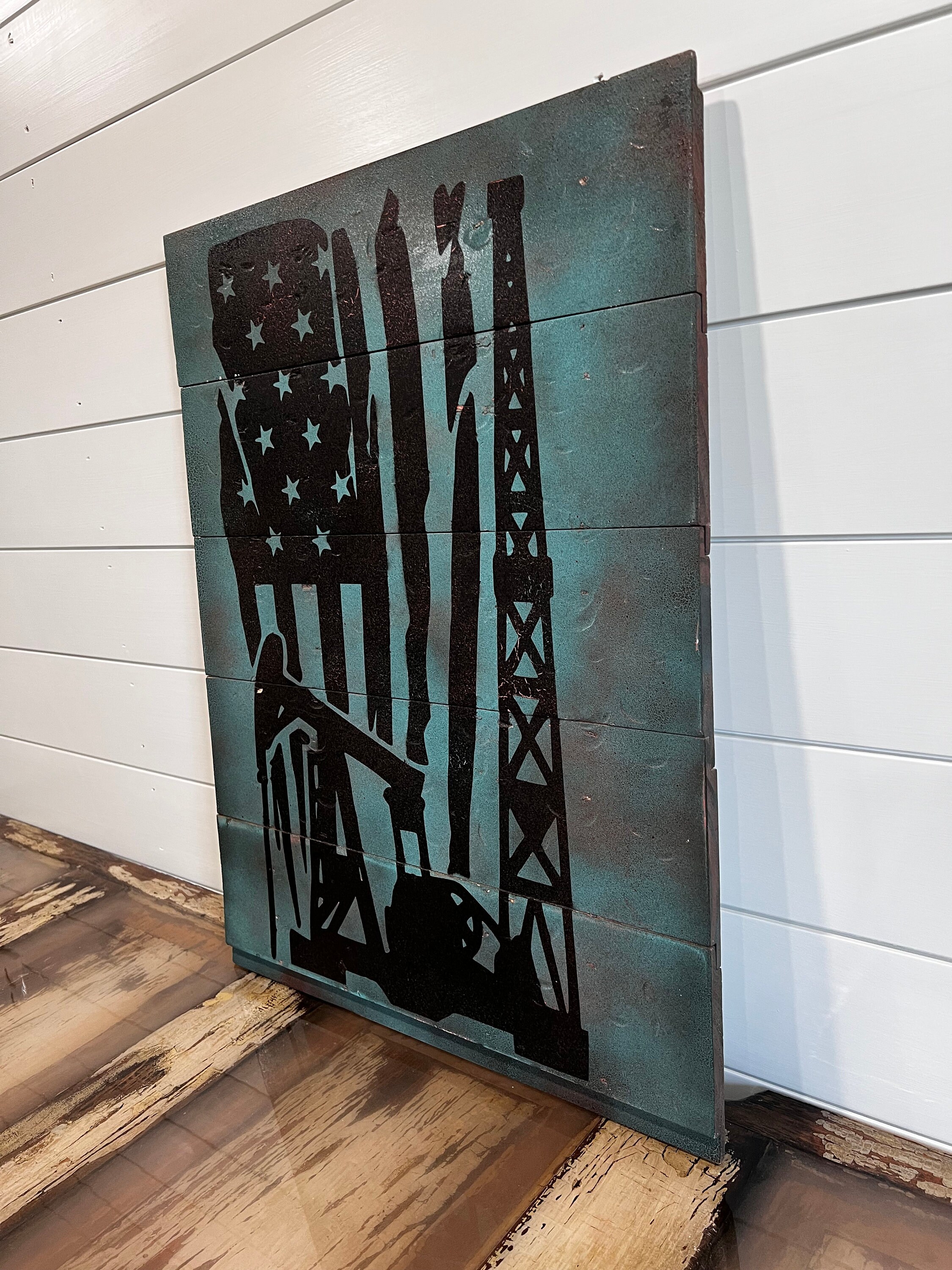 Derrickhand Derrick, Oilfield, Roughneck, Wall Decor, West Texas, East Texas ...