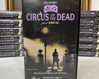 Circus of the Dead Limited Edition Relic VHS "The Exorcist" Cover (Only 50 Made!)