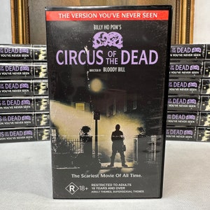 Circus of the Dead VHS Limited Edition Relic VHS &quot;Der Exorzist&quot; Cover (nur 50 hergestellt!)