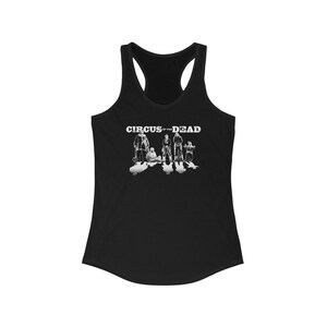 Circus of the Dead &quot;Line-up&quot; Women&#39;s Racerback Tank Designed By John Mata