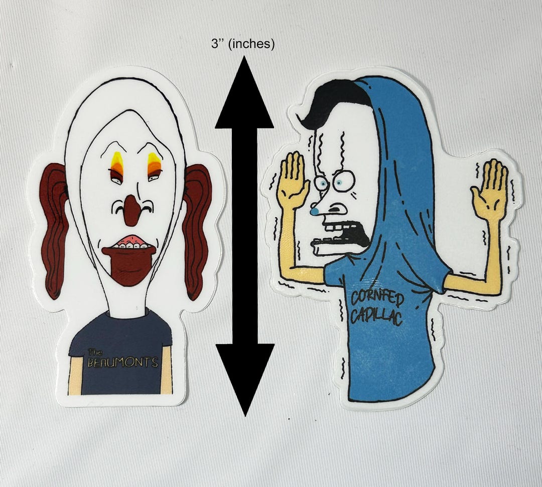Papa Cornholio and Cigarette Butt-head Stickers beavis & Butt-head - Etsy