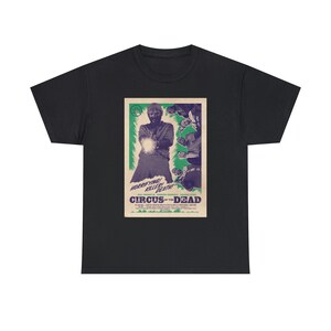 Camiseta Circus of the Dead "Donald Retro" diseñada por John Mata