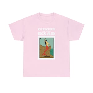 Circus of the Dead Loteria Card &quot;la Sirena&quot; Mermaid T-Shirt