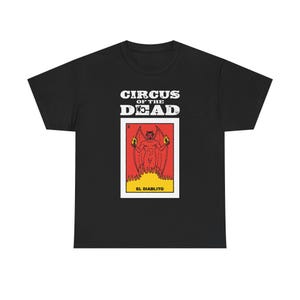 Camiseta del Diablo "El Diablito" de la Lotería del Circo de los Muertos