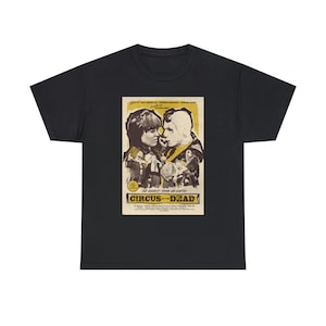 Circus of the Dead &quot;Rose & Papa Retro&quot; T-shirt Designed By John Mata