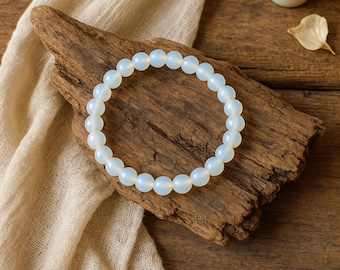 Opalietkralenarmband – Handgemaakte kristallen edelsteensieraden
