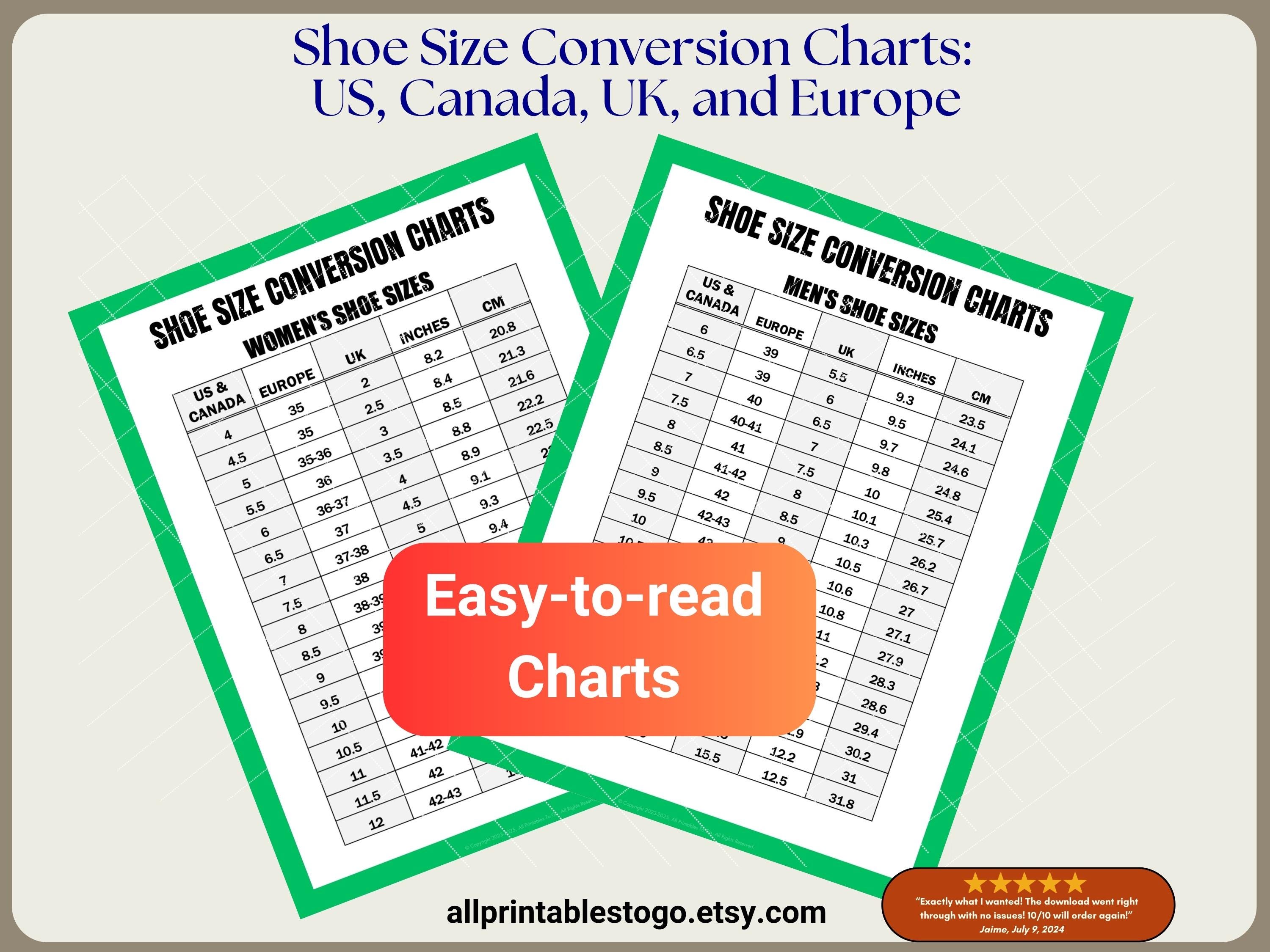 nike us to eu shoe size