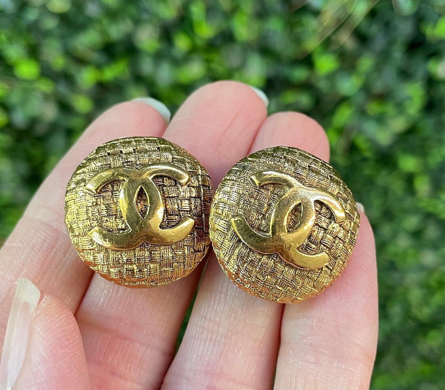 Classic Chanel Earrings - 324 For Sale on 1stDibs