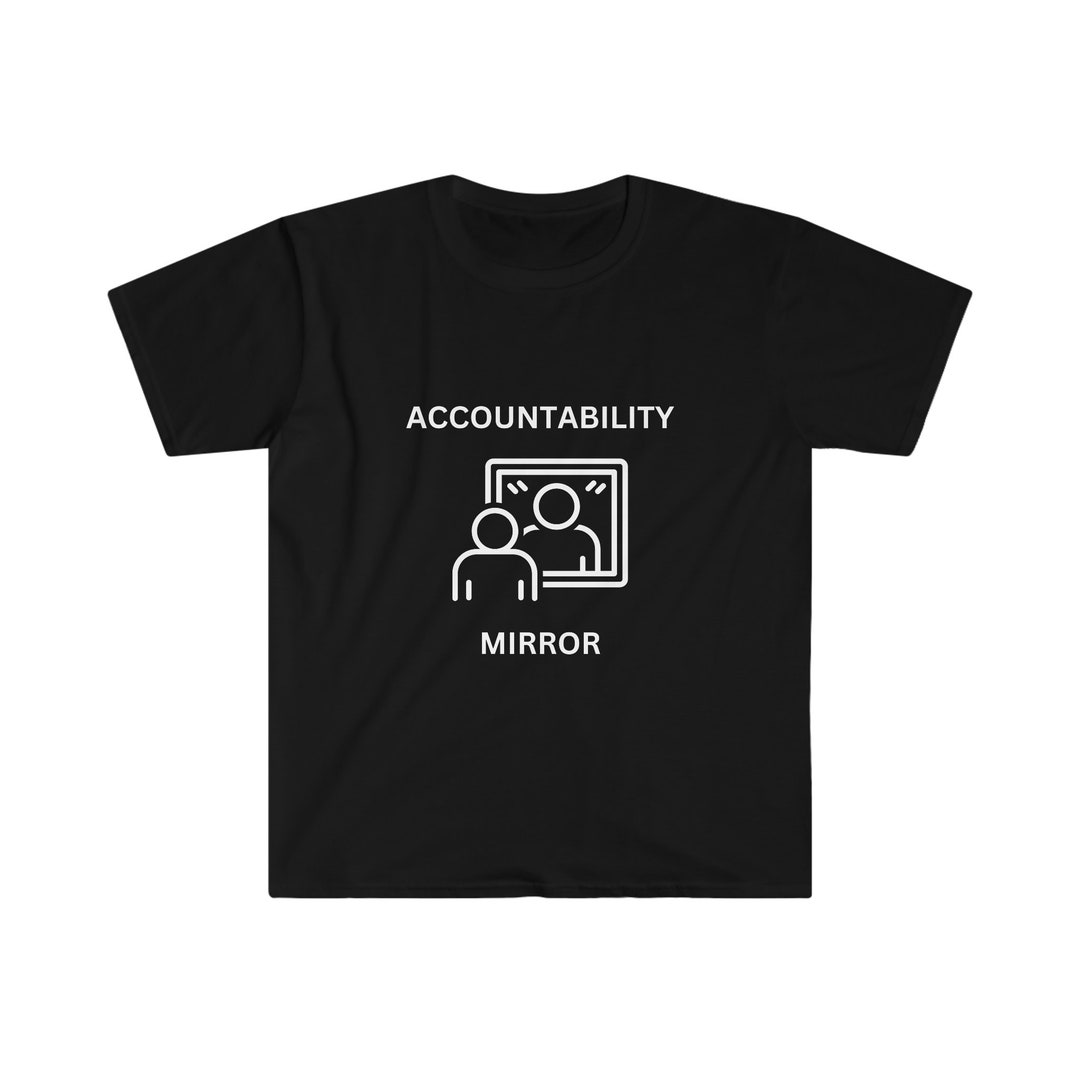 Accountability Mirror David Goggins Unisex Softstyle T-shirt - Etsy