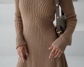 LAST SIZE 02 Us (36 Eu) Navy Sweater Dress, Long Sleeve Dresses for Women, Winter Boucle Pencil Knit Dress, Fitted Business Dress TAVROVSKA - Etsy LAST SIZE 02 Us (36 Eu) Navy Sweater Dress, Long Sleeve Dresses for Women, Winter Boucle Pencil Knit Dress, Fitted Business Dress TAVROVSKA - Etsy