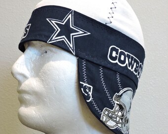 Dallas Cowboys Welding Cap NFL Sports Weld Reversible 100% Cotton Heavy Duty Cap