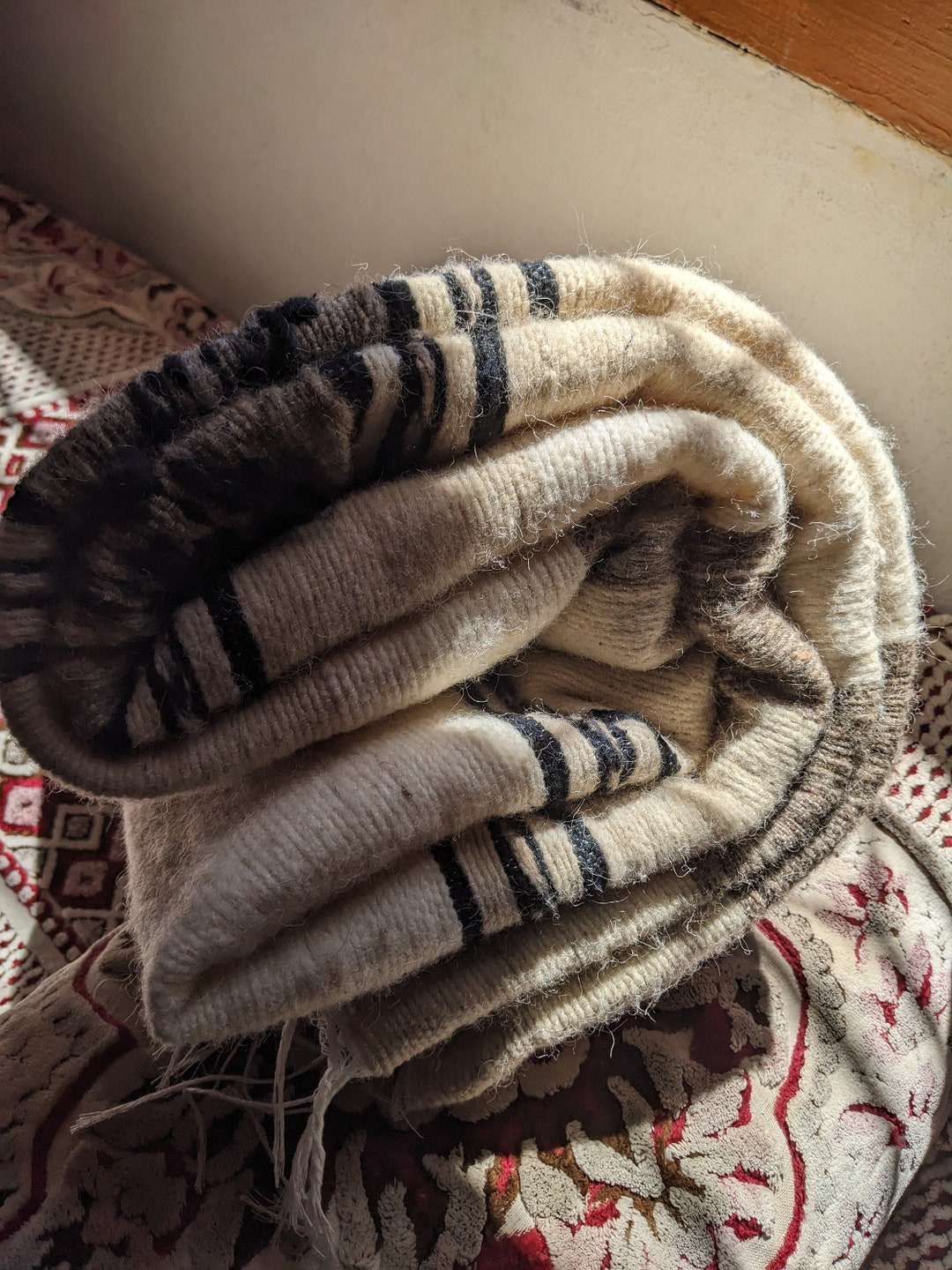 Handmade Moroccan Blanket Camel Hair Etsy