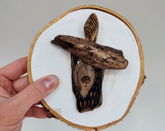 Driftwood hanger | Key holder | Wall Decoration | Kids Room Accent