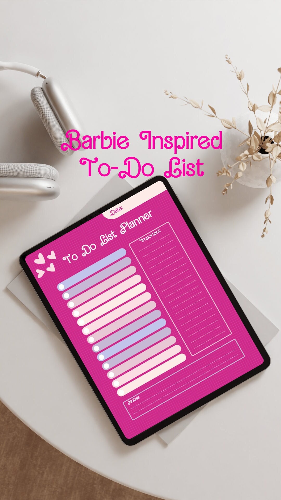 Barbie Digital to Do List Planner Barbie Ipad Organizer Barbie - Etsy