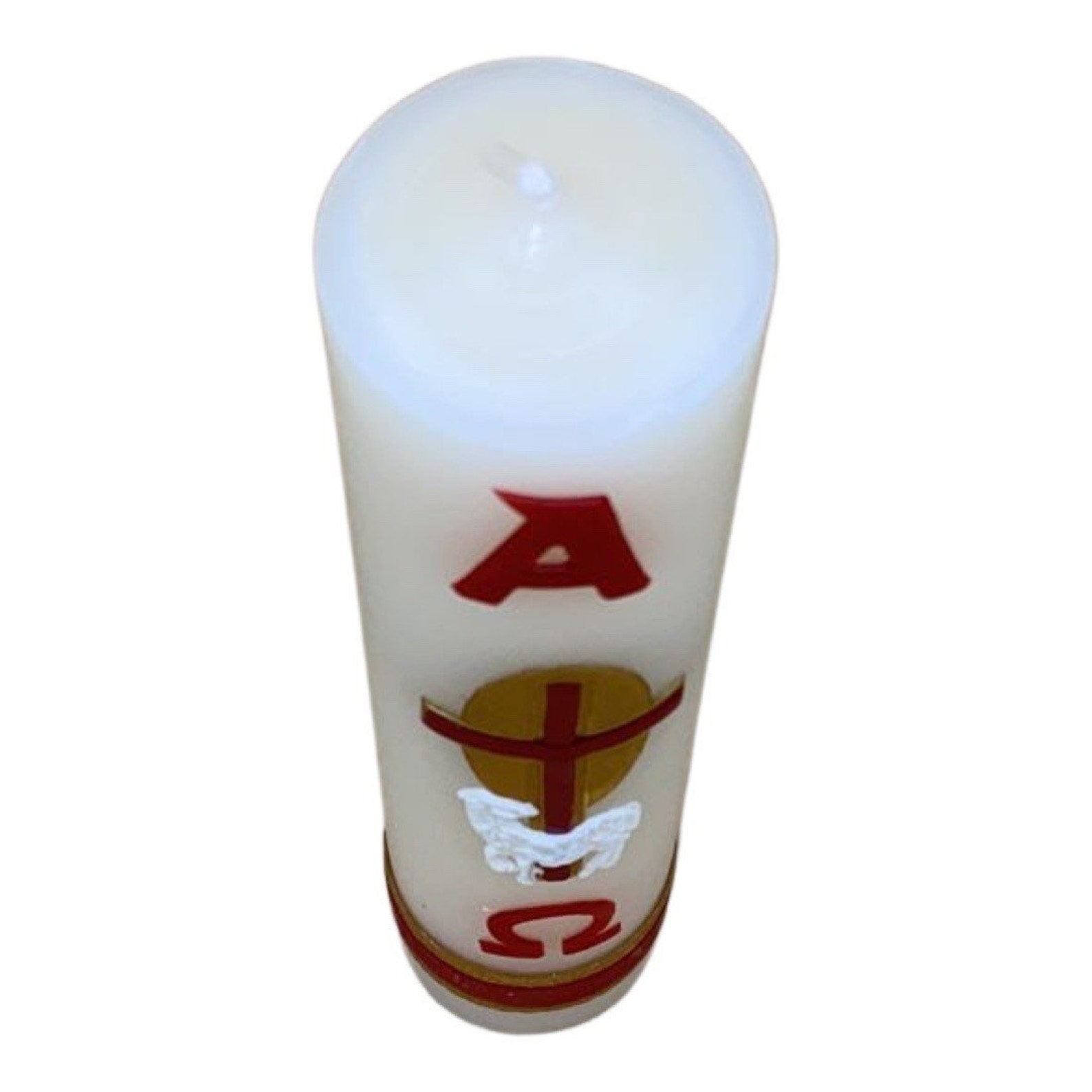 Paschal Candle / Catholic Candle Alpha Omega / Eastern Lent / Cirio