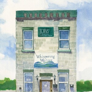 Acworth Georgia Spa Print: Limited Edition Giclee