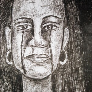 Carte de tristesse lorsque vous avez envie de pleurer, laissez Samira vous tenir compagnie jusqu'à ce que vous vous sentiez mieux.