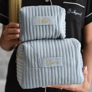 Travel Toiletry Bag, Custom Velvet Cosmetic Bag, Personalized Makeup Bag, Wedding Velvet Makeup Bag ,Wedding Gift, Cosmetic Bag for her