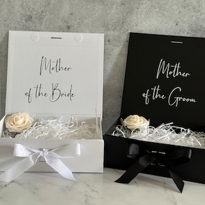 Personalized Magnetic Gift Box: Mother of Groom, Bridesmaid Proposal