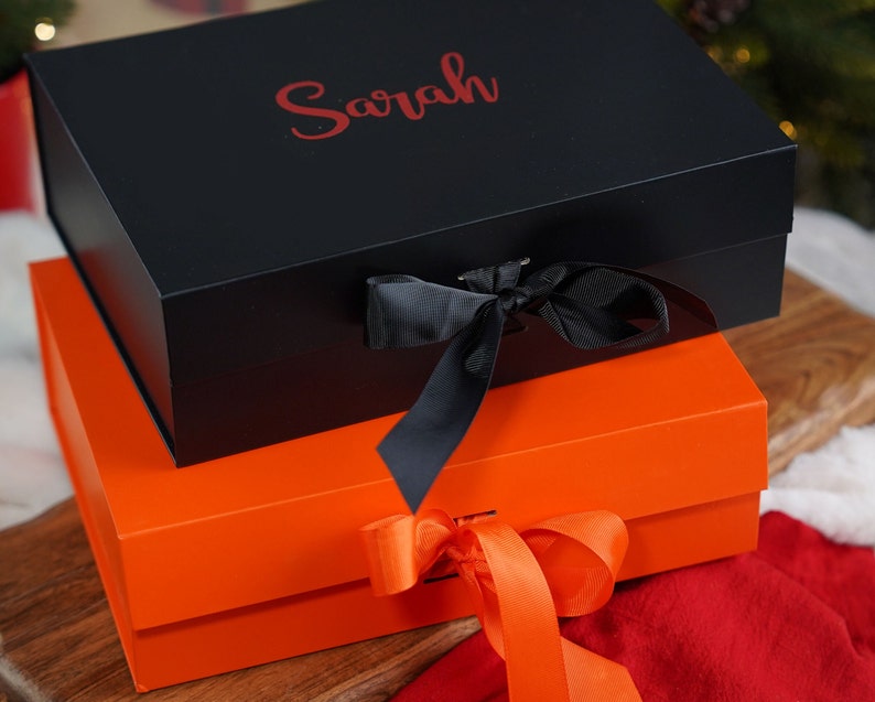 Gift Box With Fluffy Slippers and Cozy Socks , Merry Christmas Box