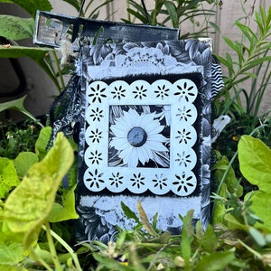 Black and white Junk Journal
