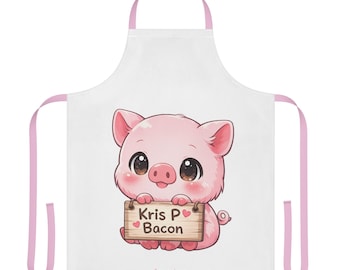 Anime Pig Apron Kris P Bacon