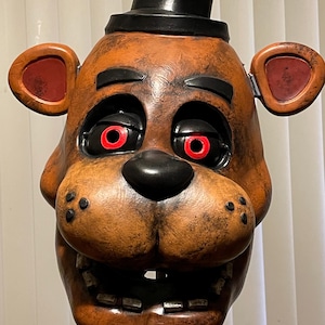 Five Nights at Freddy’s Freddy Fazbear Mask Custom Rehaul Rubies