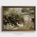 Vintage French Country Garden Painting, Printable Wall Art (digital ...