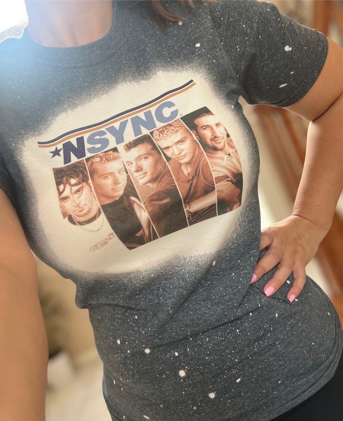 NSYNC Tshirt NSYNC Band Tee Boy Band Shirt 90s Shirt 90s Etsy