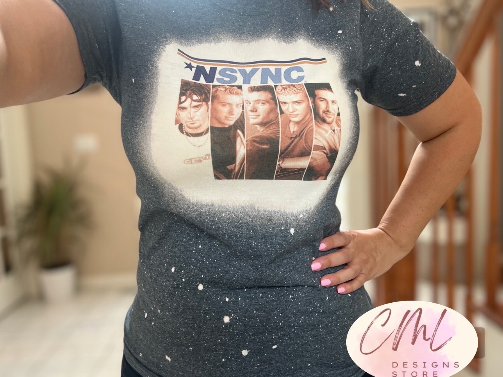 NSYNC Tshirt NSYNC Band Tee Boy Band Shirt 90s Shirt 90s Etsy
