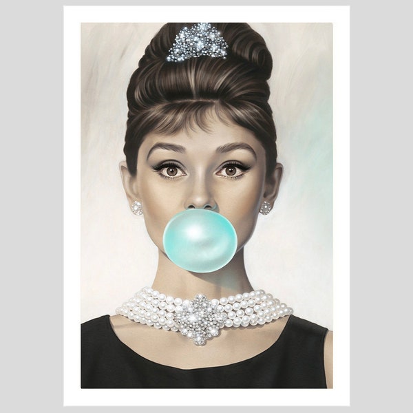 Audrey Hepburn Print - Etsy Australia