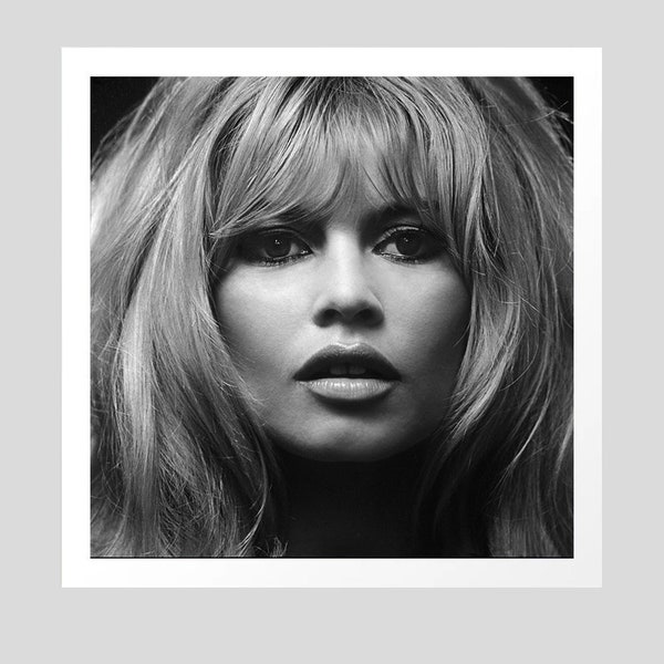 Bardot Closeup Art Print