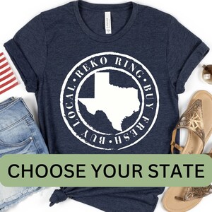 REKO RING tee, Custom Farm Shirt, T Shirt For Farmers, Support Your Local Farmers Top, Buy Local, Farmers Market Tee,  Farmer TShirt