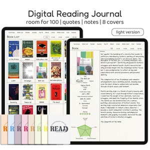 Digitales Lesejournal, Buchplaner, Bücherregal, Reading Tracker, Buchrezensionen Bewertungen, Lesetagebuch, Buchzitate & -rankings, Buch-Wunschliste