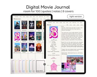 Digital Movie Journal, Film Journal, Movie Tracker, Movie Reviews Ratings, Movie Log, Movie/Film Quotes & Rankings, Movie Release Tracker