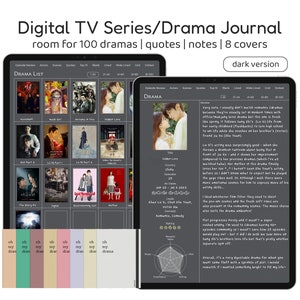 Digital Kdrama Cdrama Jdrama Journal, Tv Series Tracker, Tv Show Reviews and Ratings, Tv Show Log, Drama Episode Review, Quotes & Rankings