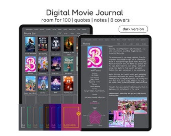 Digital Movie Journal, Film Journal, Movie Tracker, Movie Reviews Ratings, Movie Log, Movie/Film Quotes & Rankings, Movie Release Tracker