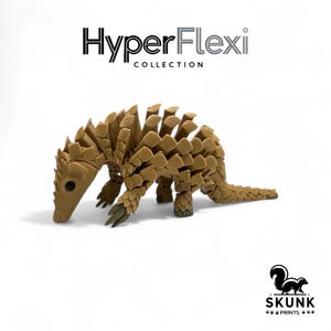 Skunk Prints HyperFlexi™ Articulated Pangolin 3D Printed Sensory Fidget