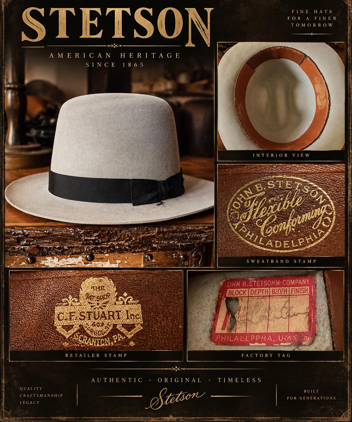 Stetson Open Road 7 3/8 - Etsy