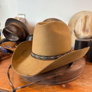 Vintage Stetson “The Billy Kidd” Cowboy Hat – Size 7 1/4 – Original Box – Western Ski Legend Collectible