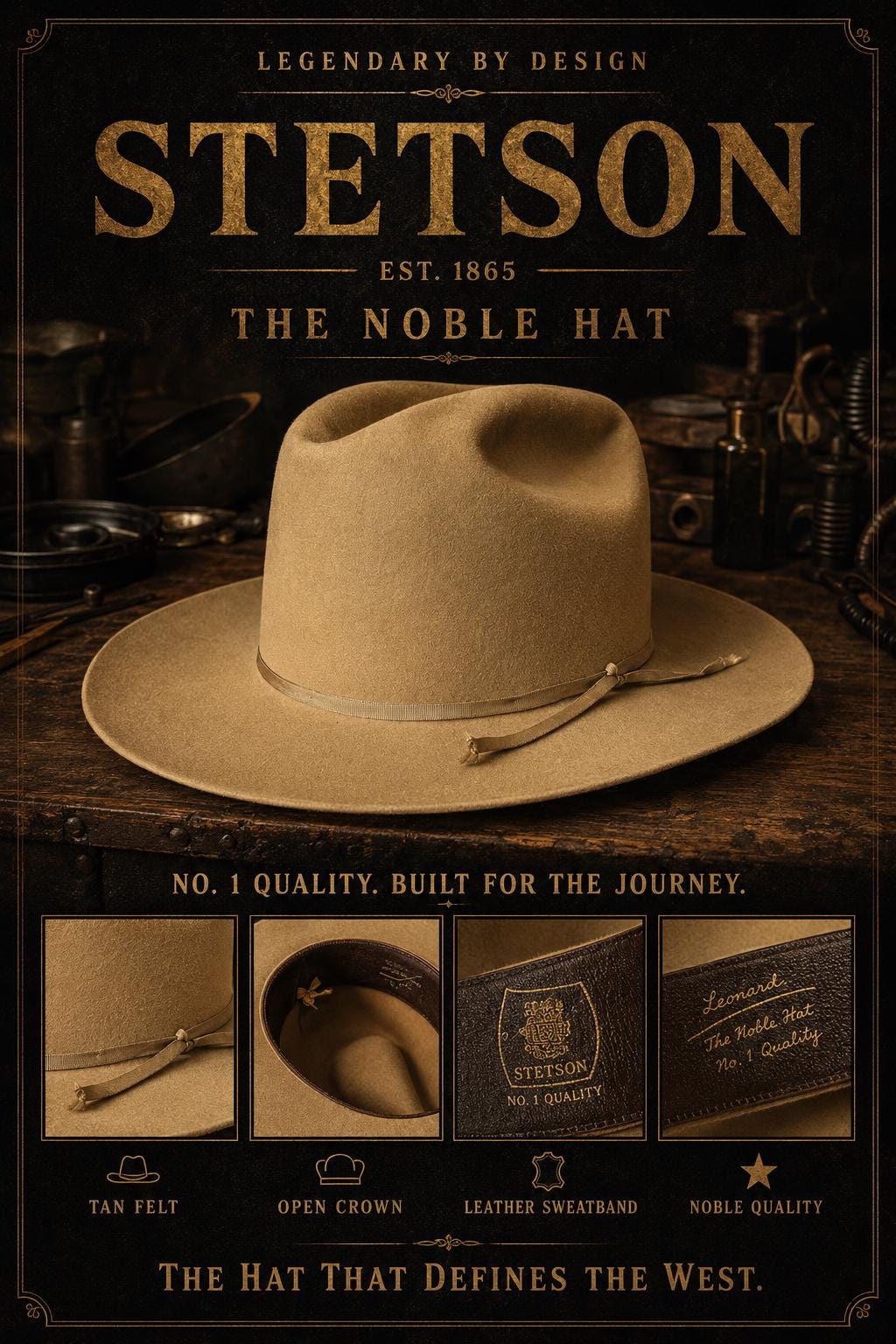 Stetson No 1 Quality - Etsy