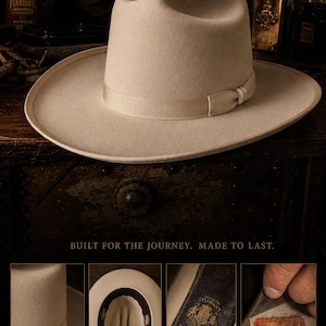 Stetson Open Road Hat 7 1/4 - Etsy