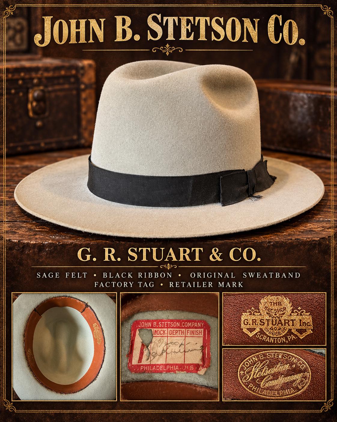 Stetson open road ステットソン vintage 箱7 3/8 7 3/8 Stetson Open Road - Etsy