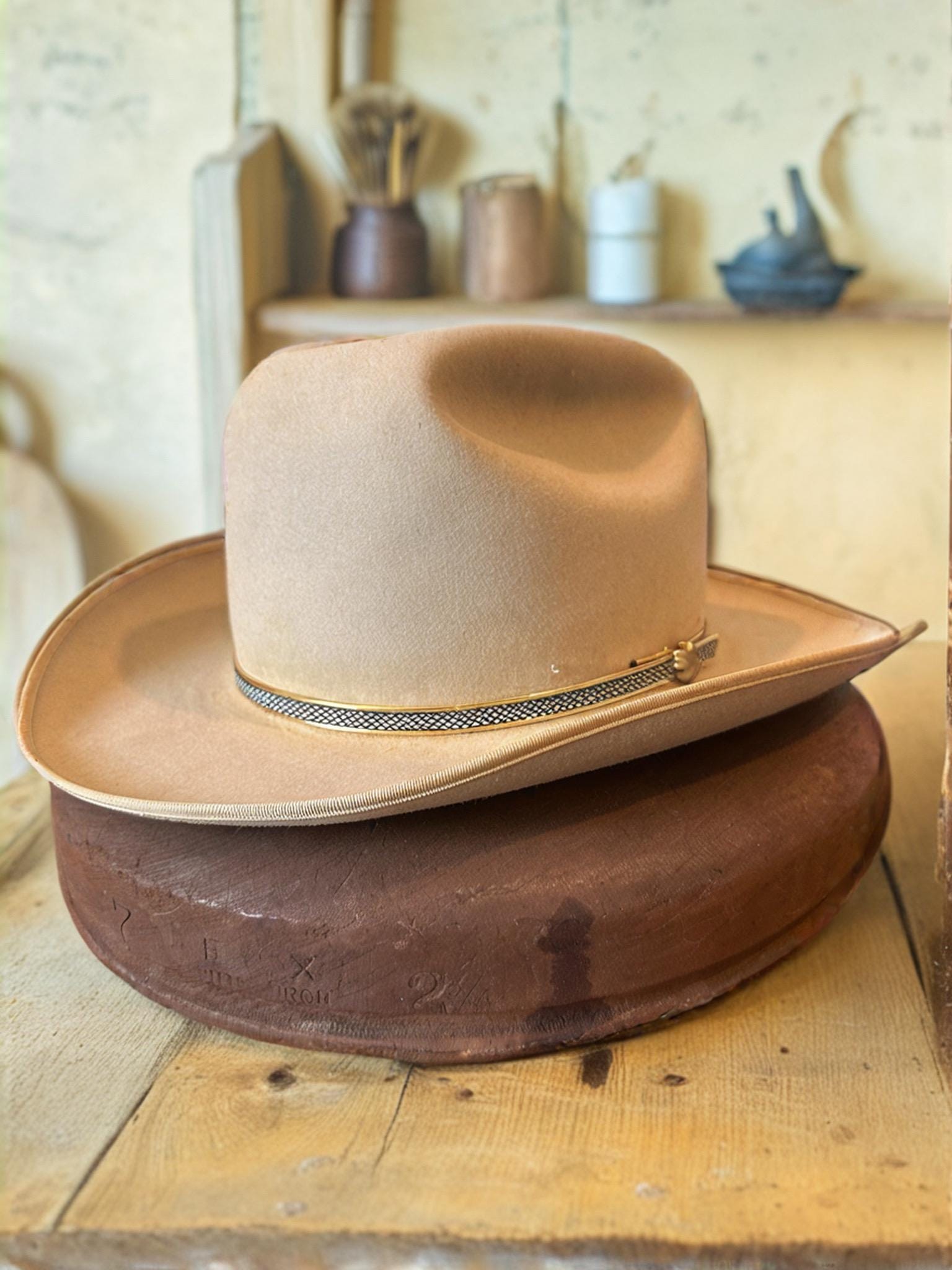 50s Stetson Sovereign Twenty 7 1/4 58