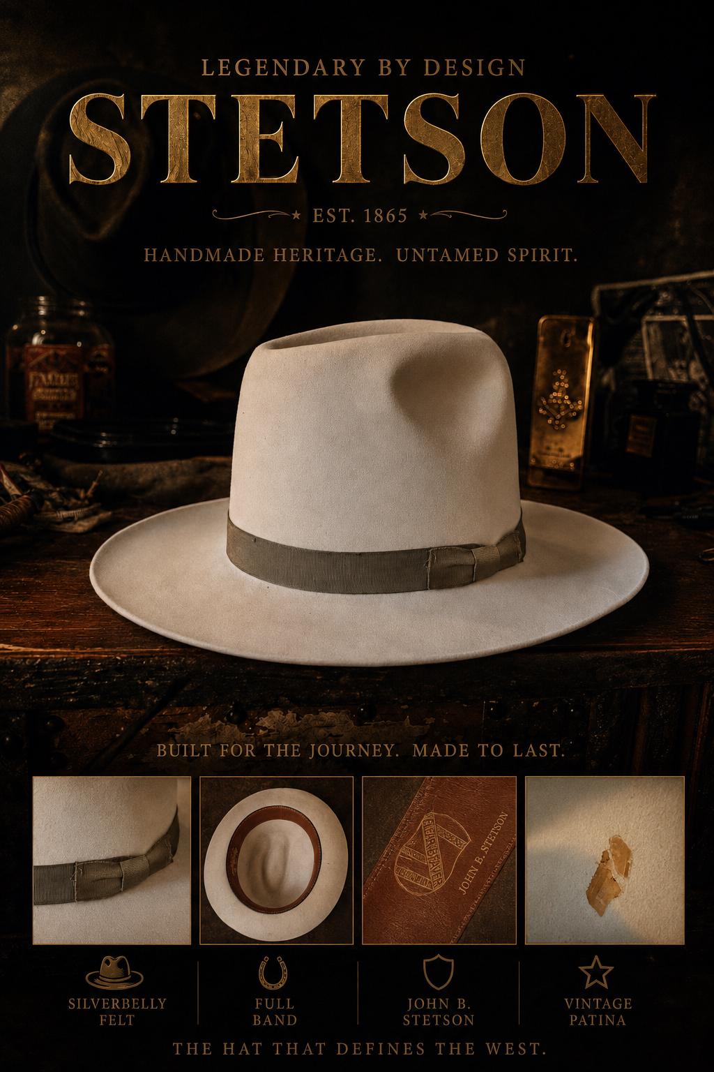 Vintage Stetson Beaver - Etsy