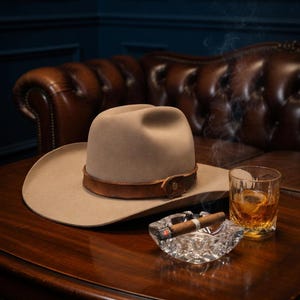 Stetson Cowboy Hat Size 7/5/8 - Etsy